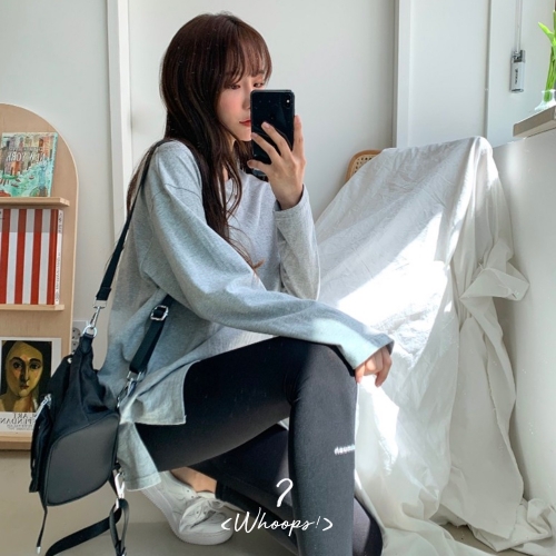 預訂｜MUAHMUAH ONE POINT LOGO LEGGINGS