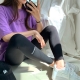 預訂｜MUAHMUAH ONE POINT LOGO LEGGINGS