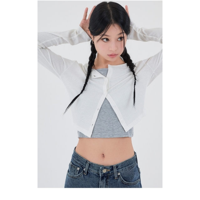 預訂｜ACOVER SQUARE NECK SHORT SLEEVELESS