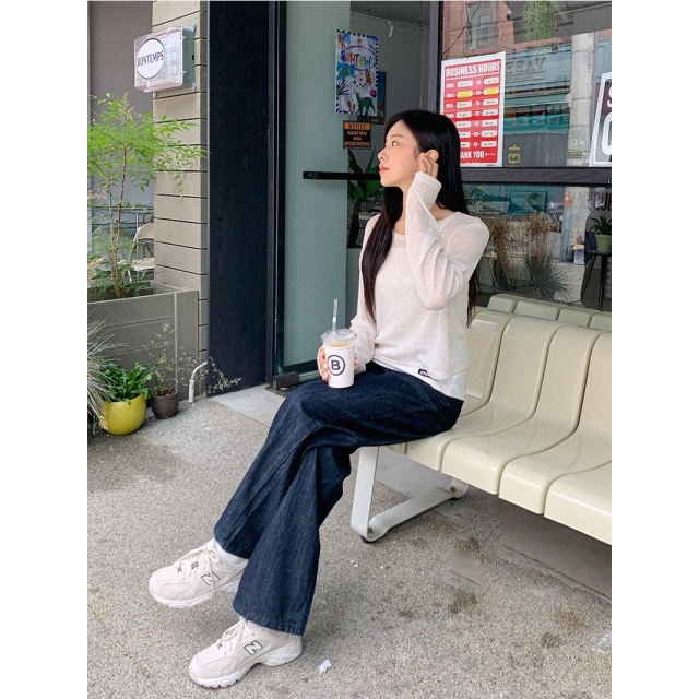 春季預訂|MUAHMUAH RAW DENIM WIDE PANTS 春季預訂|MUAHMUAH RAW DENIM WIDE PANTS