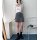 夏季預訂|水洗口袋牛仔短裙 夏季預訂|水洗口袋牛仔短裙