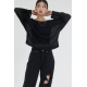 預訂｜ACOVER U NECK SEMI-CROP KNIT T-SHIRT