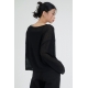 預訂｜ACOVER U NECK SEMI-CROP KNIT T-SHIRT