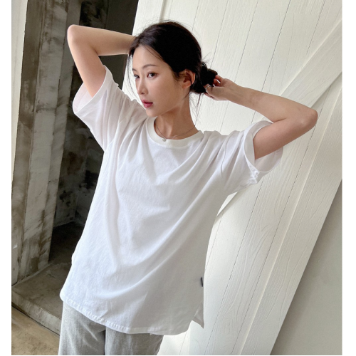 春季預訂｜MUAHMUAH LAYERED HALF SLEEVE T-SHIRT