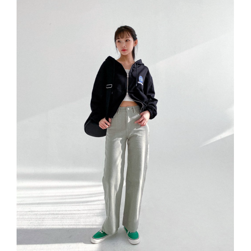 春季預訂｜MUAHMUAH STRAIGHT FIT COLOR DENIM PANTS