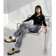 春季預訂｜MUAHMUAH STRAIGHT FIT COLOR DENIM PANTS