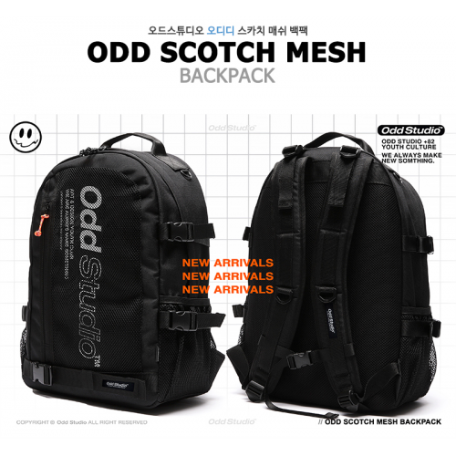 F/W 預訂｜ODD STUDIO SCOTCH MESH BACKPACK