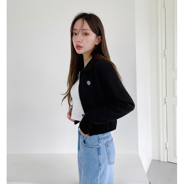 春季預訂｜MUAHMUAH SLIMFIT KINT ZIPUP CARDIGAN