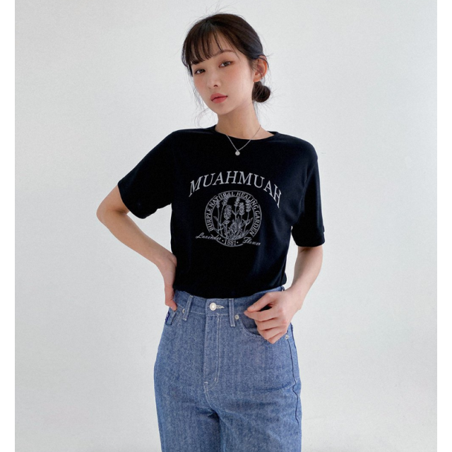 春季預訂｜MUAHMUAH SIGNATURE REGULAR FIT HALF T-SHIRT