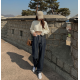 春季預訂|原色寬管落地牛仔褲 春季預訂|原色寬管落地牛仔褲