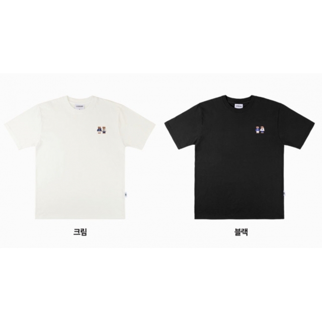 23S/S 預訂|AMBLER TWINLOOK BEAR T-SHIRT 23S/S 預訂|AMBLER TWINLOOK BEAR T-SHIRT