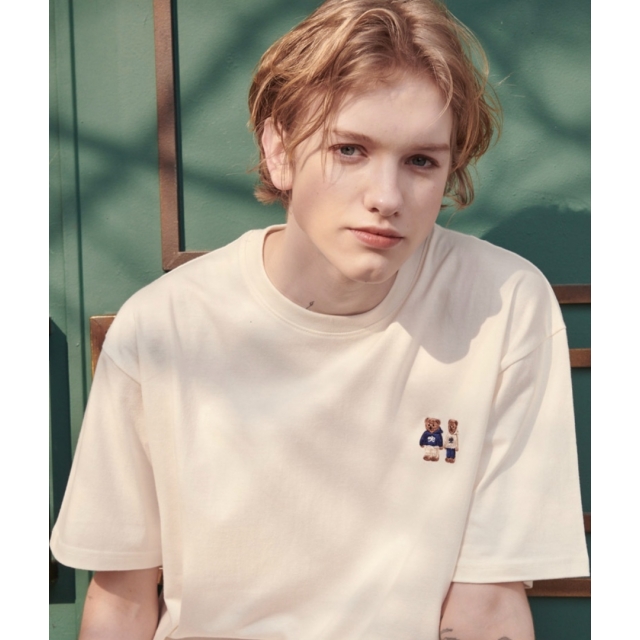 23S/S 預訂|AMBLER TWINLOOK BEAR T-SHIRT 23S/S 預訂|AMBLER TWINLOOK BEAR T-SHIRT