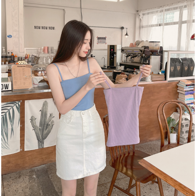 春季現貨｜基本A字棉製迷你裙 (S - XL)