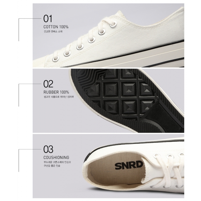 預訂｜PAPERPLANES SNRD PREMIUM CANVAS SNEAKERS