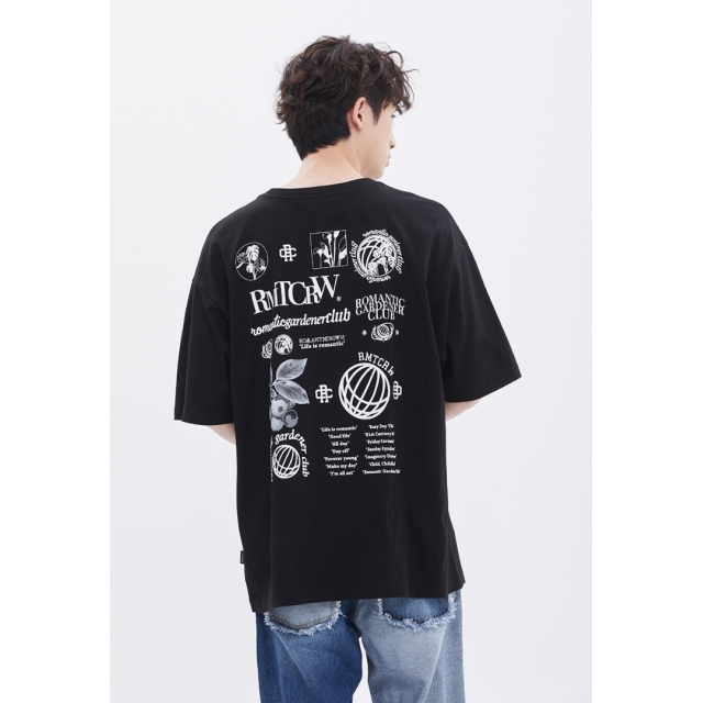 2022 S/S 預訂｜ROMANTIC CROWN MONOCHROME GRAPHIC TEE