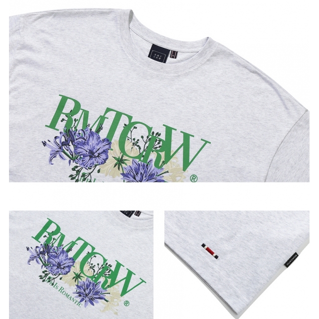2022 S/S 預訂｜ROMANTIC CROWN RECENT LOGO FLOWER TEE
