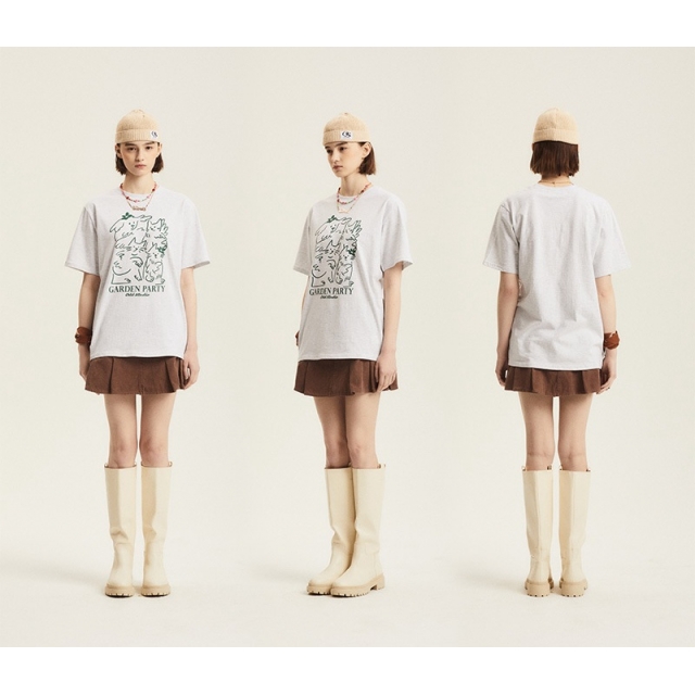 22SS 預訂｜ODD STUDIO GARDEN PARTY DRAWING T-SHIRT