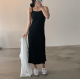 春季預訂｜吊帶皺皺長連身裙