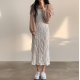 春季預訂｜吊帶皺皺長連身裙