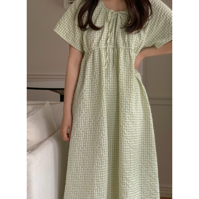 22S/S 預訂|JUUNEEDU 泡泡紗睡衣套裝 3色 22S/S 預訂|JUUNEEDU 泡泡紗睡衣套裝 3色