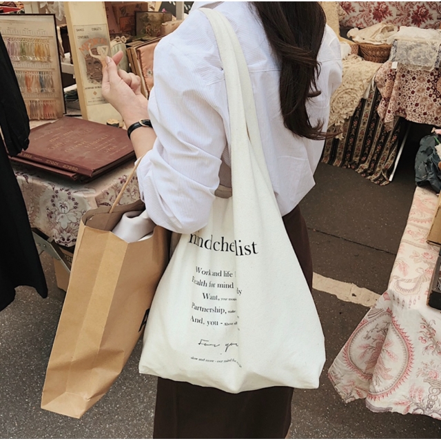 預訂｜SLOWAND 自家製 #SLOWMADE mind check list tote bag