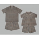 22S/S 預訂|JUUNEEDU 格紋情侶睡衣套裝 2色 22S/S 預訂|JUUNEEDU 格紋情侶睡衣套裝 2色