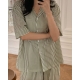 22S/S 預訂｜JUUNEEDU 直條紋情侶睡衣套裝 4色