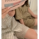 22S/S 預訂｜JUUNEEDU 直條紋情侶睡衣套裝 4色