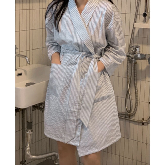 22S/S 預訂|JUUNEEDU 浴袍款睡衣套裝 2色 22S/S 預訂|JUUNEEDU 浴袍款睡衣套裝 2色