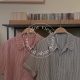 22S/S 預訂|JUUNEEDU 希臘條紋短袖睡衣套裝 2色 22S/S 預訂|JUUNEEDU 希臘條紋短袖睡衣套裝 2色