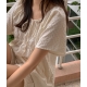 22S/S 預訂|JUUNEEDU 泡泡紗睡衣套裝 3色 22S/S 預訂|JUUNEEDU 泡泡紗睡衣套裝 3色