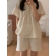 22S/S 預訂|JUUNEEDU 泡泡紗睡衣套裝 3色 22S/S 預訂|JUUNEEDU 泡泡紗睡衣套裝 3色