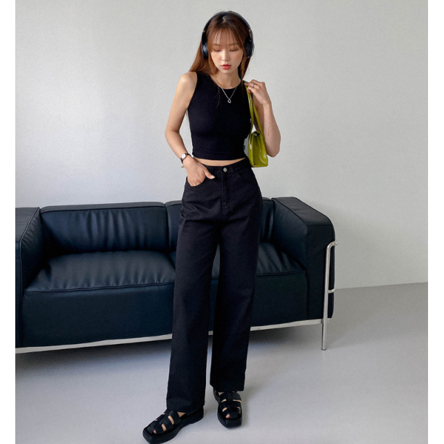 夏季預訂｜MUAHMUAH SPAN CROP KNIT SLEEVELESS