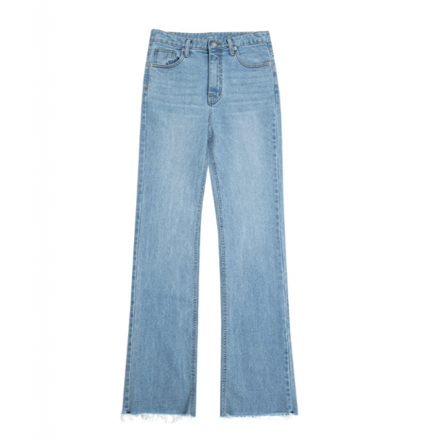 夏季預訂｜MUAHMUAH SLIM FIT CUTTING DENIM PANTS