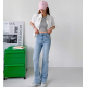 夏季預訂｜MUAHMUAH SLIM FIT CUTTING DENIM PANTS