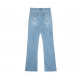夏季預訂｜MUAHMUAH SLIM FIT CUTTING DENIM PANTS
