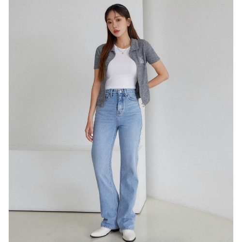 夏季預訂｜MUAHMUAH SLIM FIT SEMI BOOTSCUT PANTS