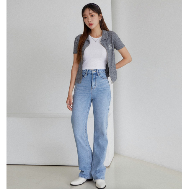 夏季預訂｜MUAHMUAH SLIM FIT SEMI BOOTSCUT PANTS