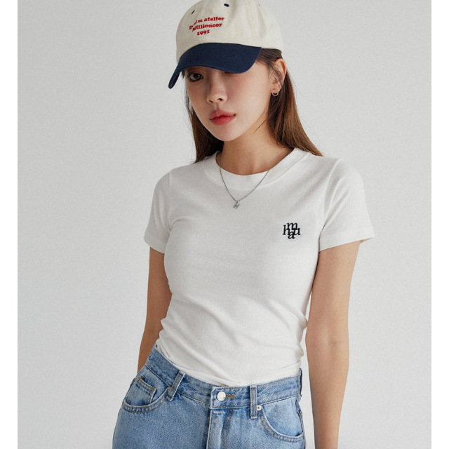 夏季預訂｜MUAHMUAH STITCH LOGO BASIC T-SHIRT