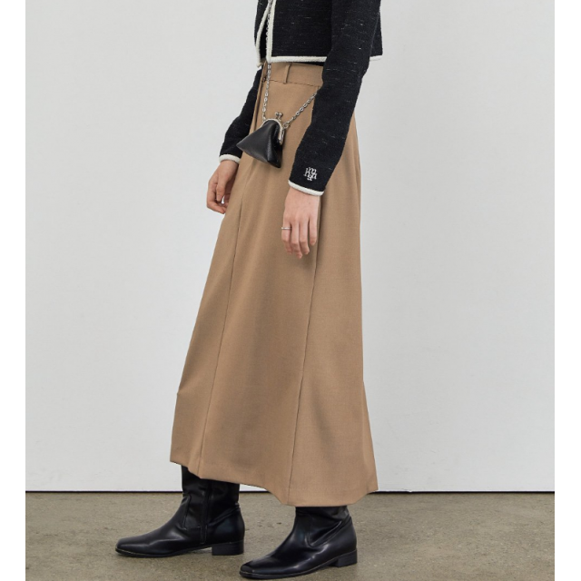 早秋預訂｜MUAHMUAH BASIC LONG SKIRT