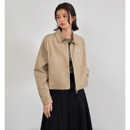 早秋預訂｜MUAHMUAH SIGNATURE LOGO POINT 2WAY ZIP-UP JACKET