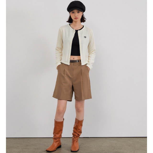 早秋預訂|MUAHMUAH ANGORA SLIM-FIT CARDIGAN 早秋預訂|MUAHMUAH ANGORA SLIM-FIT CARDIGAN