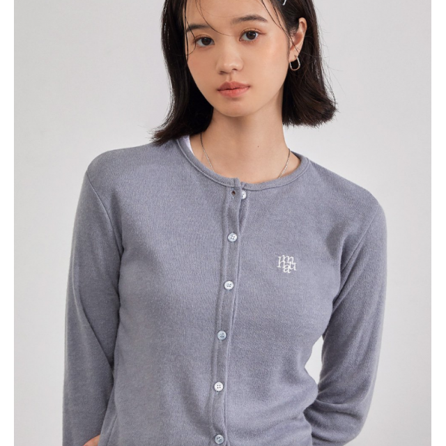 早秋預訂|MUAHMUAH ANGORA SLIM-FIT CARDIGAN 早秋預訂|MUAHMUAH ANGORA SLIM-FIT CARDIGAN