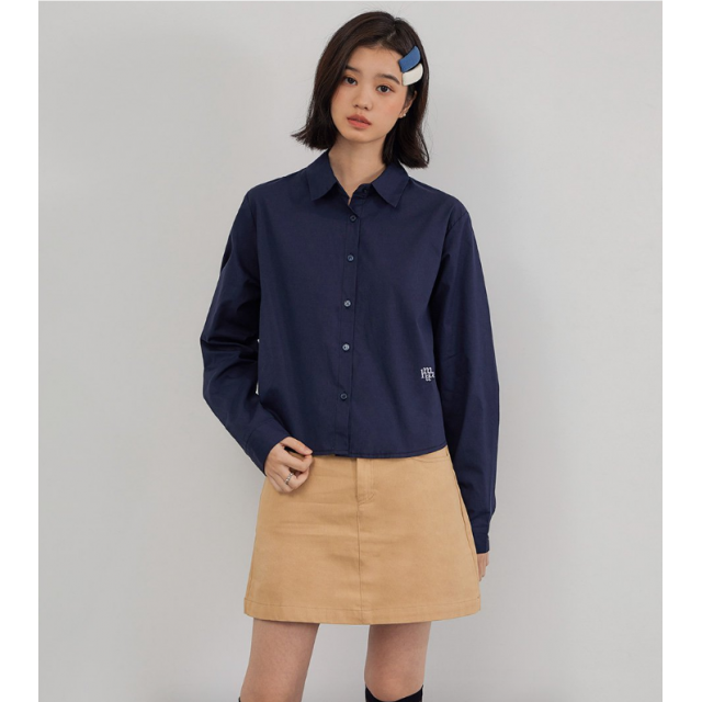 早秋預訂｜MUAHMUAH SIGNATURE LOGO POINT CROP SHIRTS