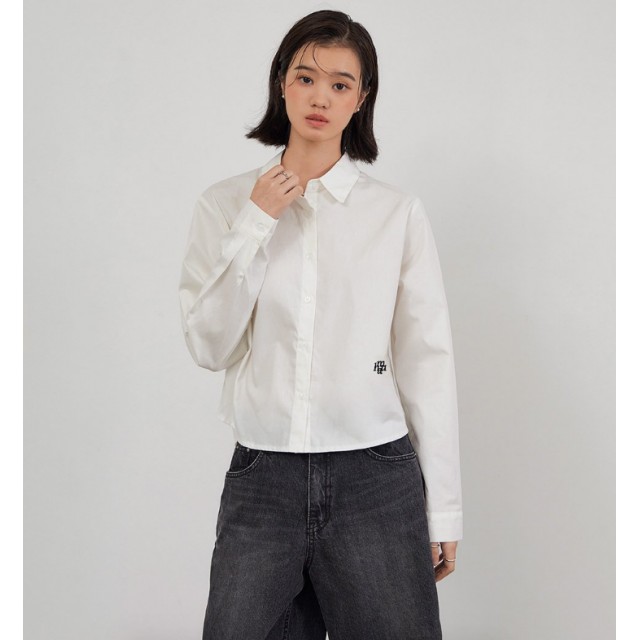早秋預訂｜MUAHMUAH SIGNATURE LOGO POINT CROP SHIRTS