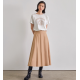早秋預訂|MUAHMUAH NATURAL FLARE LONG SKIRT 早秋預訂|MUAHMUAH NATURAL FLARE LONG SKIRT