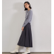 早秋預訂|MUAHMUAH NATURAL FLARE LONG SKIRT 早秋預訂|MUAHMUAH NATURAL FLARE LONG SKIRT