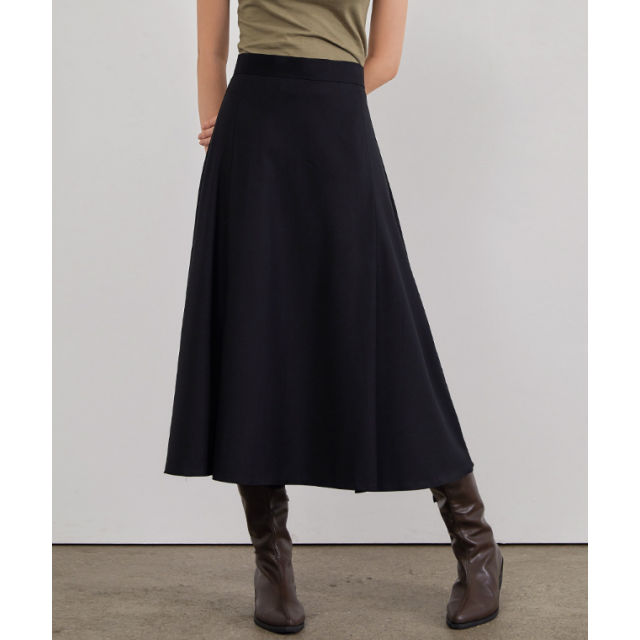 早秋預訂|MUAHMUAH NATURAL FLARE LONG SKIRT 早秋預訂|MUAHMUAH NATURAL FLARE LONG SKIRT