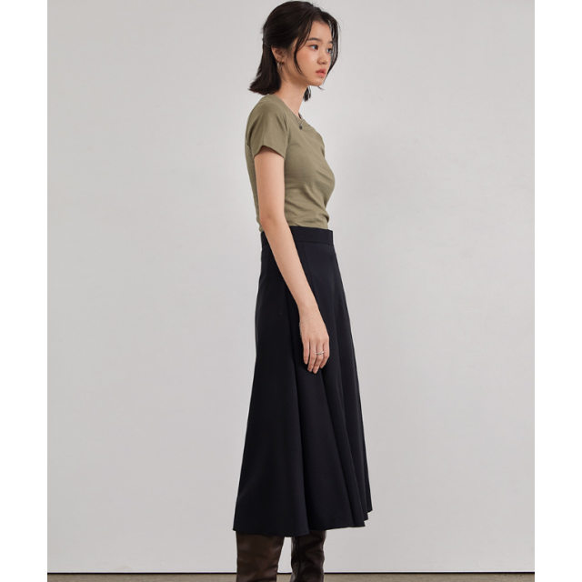 早秋預訂|MUAHMUAH NATURAL FLARE LONG SKIRT 早秋預訂|MUAHMUAH NATURAL FLARE LONG SKIRT