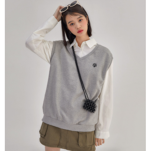 早秋預訂｜MUAHMUAH LOOSE FIT SWEAT VEST